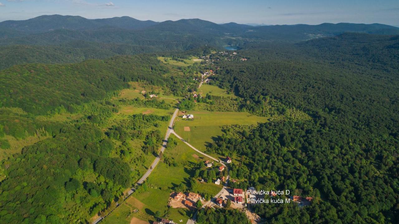 Plitvicka Kuca D - Plitvice Lakes Plitvička Jezera Eksteriør bilde